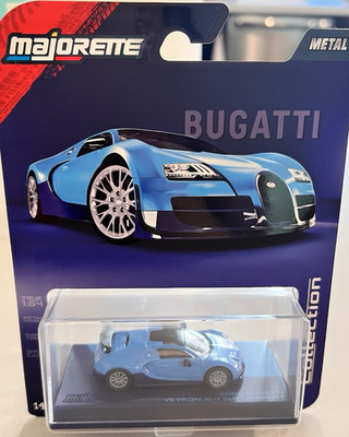 Majorette Bugatti Veyron 16.4 Super Sport Blue 1:64 Diecast Car Collector Series