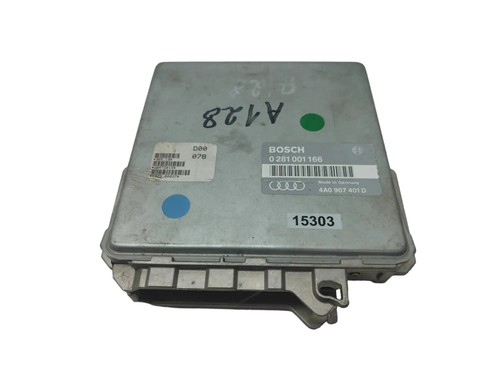 AUDI 100 Avant 4A, C4 Motorsteuergerät ECU 0281001166 4A0907401D 2.50 25931501