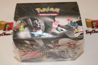 Pokemon  Schwarze Blitze & Weiße Flammen Tin Display deutsch (8 Tins)