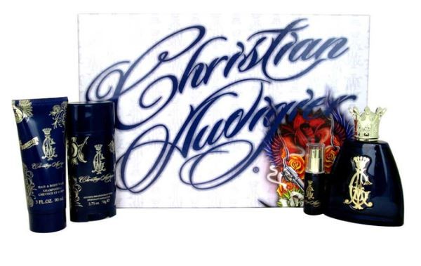 Christian Audigier Men's Christian Audigier 3.0 oz 4pcs EDT Gift Set Fragrances