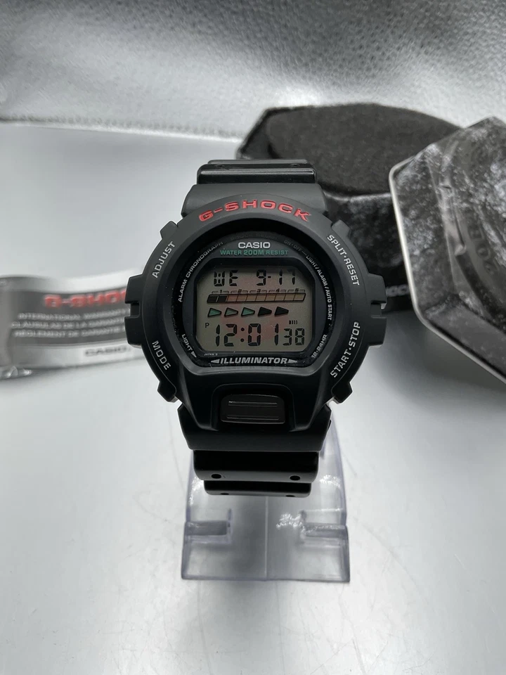 男式复古卡西欧 G-Shock 数字手表 - DW-6600 (1199) 带盒 — 第 4/4 张图片