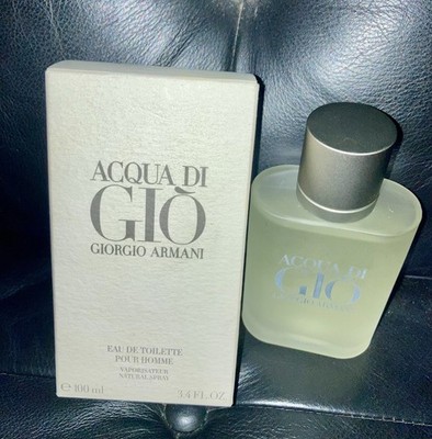 Giorgio Armani Acqua DI Gio 3.4oz Men Eau De Toilette 100ml