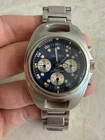 Seiko vintage Japanese chrono watch. 9D8571. Tested Works Great Shape. ￼
