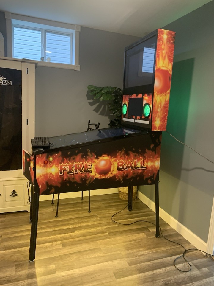 Custom Built Virtual Pinball Machine – 4K LG Playfield, i7 PC, GTX 1060 ...