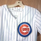 Anthony Rizzo #44 Chicago Cubs 2016 World Series Majestic Gold Jersey Women's S — photo 4