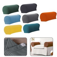 Eleganckie elastyczne pokrowce na fotele w kratkę na rozkładaną kanapę opakowanie 2 szt.