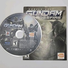 GUNDAM CROSSFIRE PS3 Video Game Mecha Action Sci-Fi Blu-ray Disc