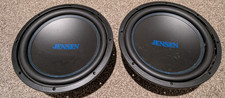 SET 2 SUBWOOFER 12" JENSEN OCTANE, 300 WATT RMS, SVC, 4 OHM