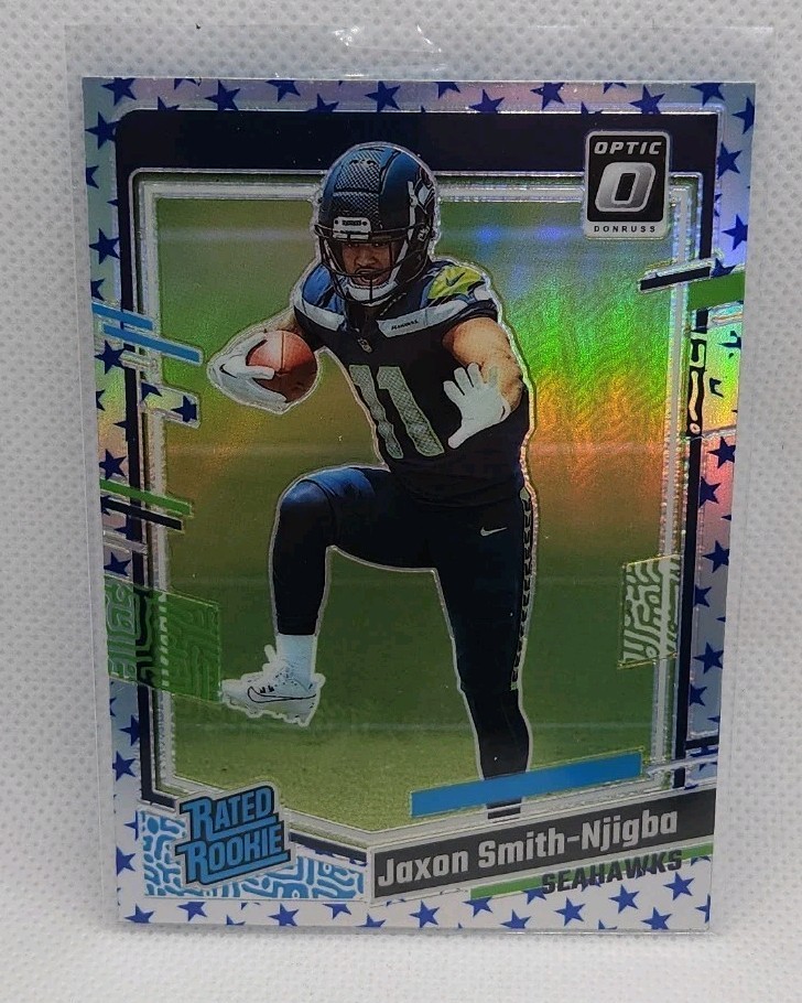 2023 Panini Donruss Optic - Rated Rookie Jaxon Smith-Njigba #293 Stars Prizm...