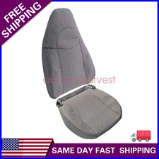 For 2003-2014 Chevy Express & GMC Savana 1500 2500 Driver Cloth Seat Cover