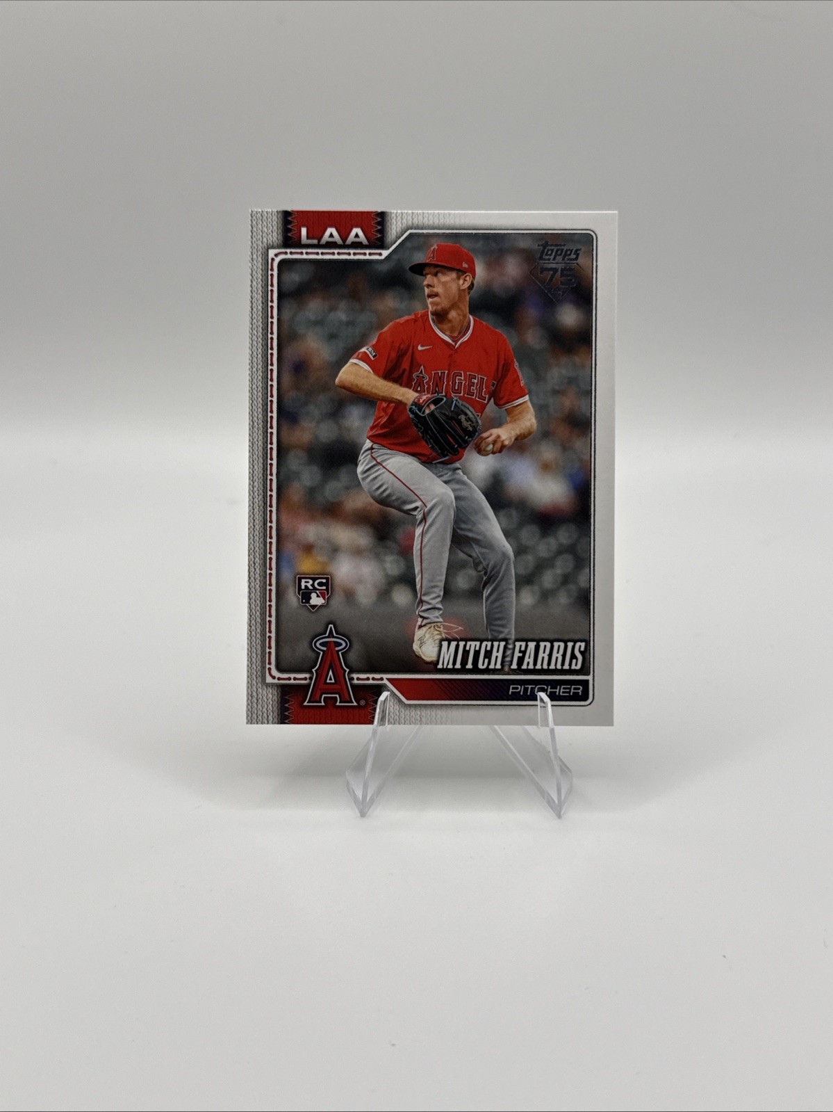 2026 Topps Series 2- Angels Mitch Farris RC #609 Rookie Card