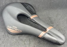 Selle San Marco ShortFit Startup Wide Brown/Black Saddle 255mm x 145mm MSRP $150
