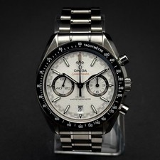 Omega Speedmaster Racing White Dial Mint Complete Set 44mm 329.30.44.51.04.001