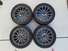 JDM Used Subaru Forester STI wheels PCD100 ENKEI 18 wheels 2023 FALKEN No Tires