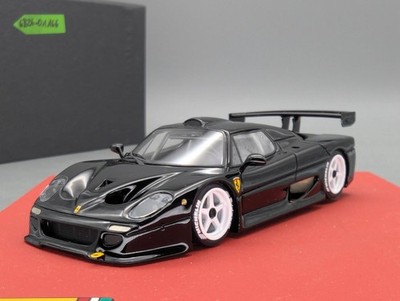 Modellautos 1:43 BBR Ferrari F50 Gloss Black Ltd 15/20 Medium Base Vitrine OVP
