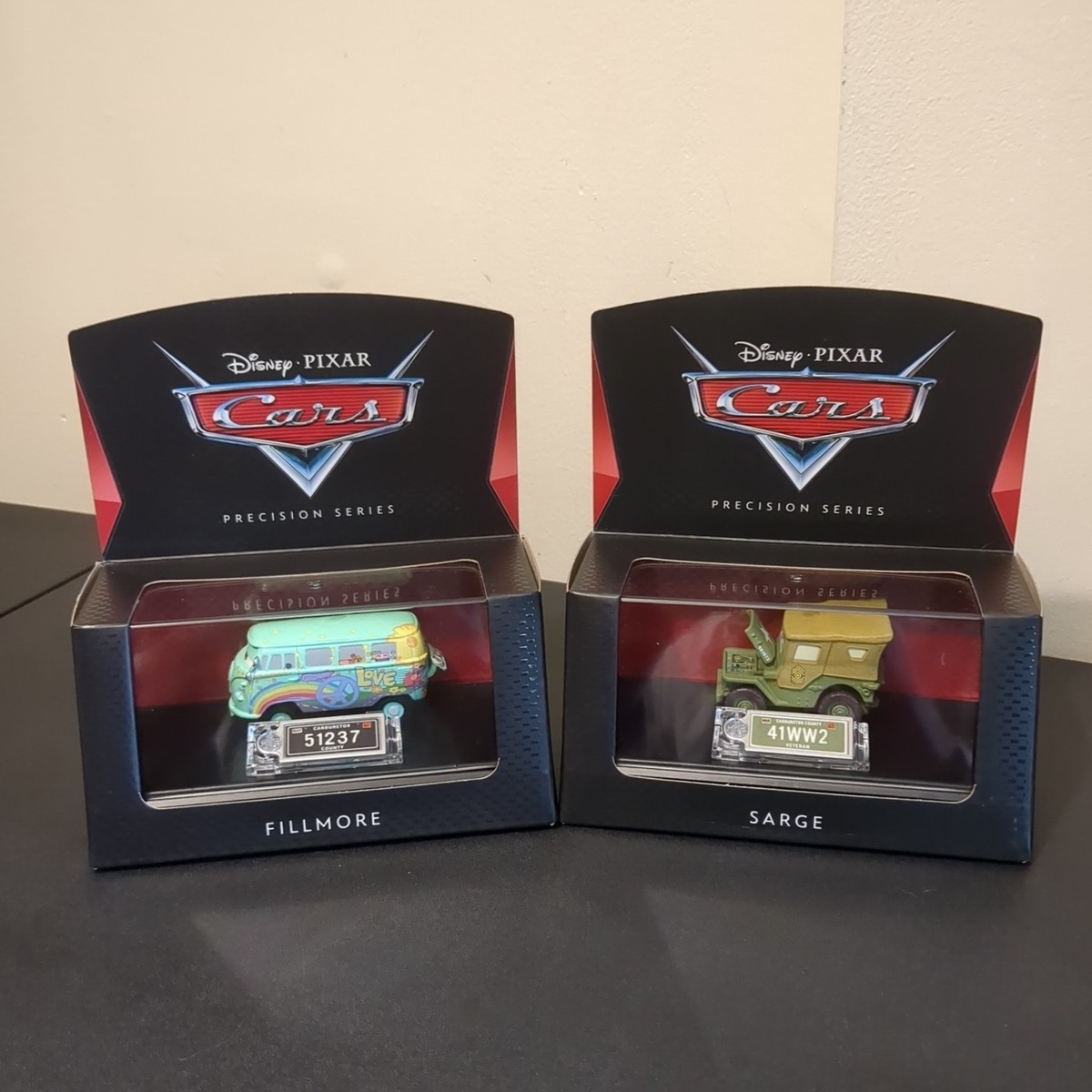 Disney Pixar Cars Precision Series Fillmore & Sarge - 2 Vehicles