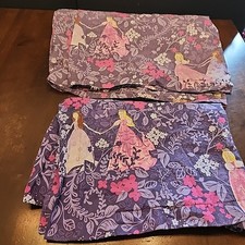 Pottery Barn Kids Sonja Princess Twin Bed Duvet Cover Pillowcase Pillow Sham