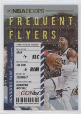 2020-21 Panini NBA Hoops Frequent Flyers Holo Winter Donovan Mitchell #8 0j4n