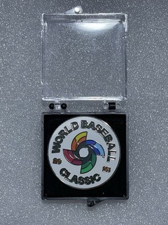 2023 World Baseball Classic Press Pin New With Case