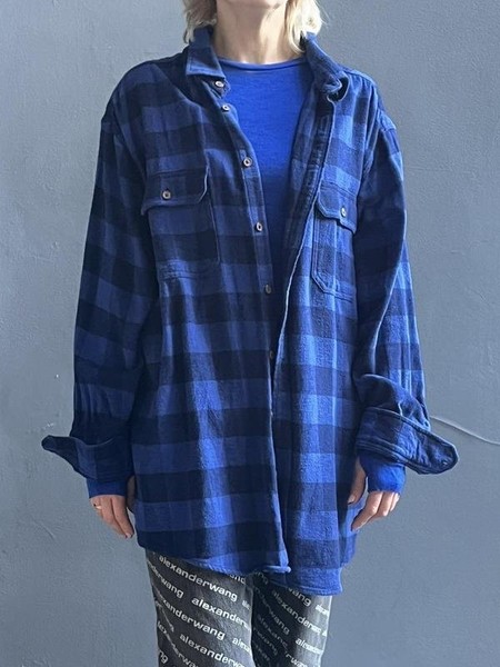 Women Massimo Poli Shirt Navy XXL