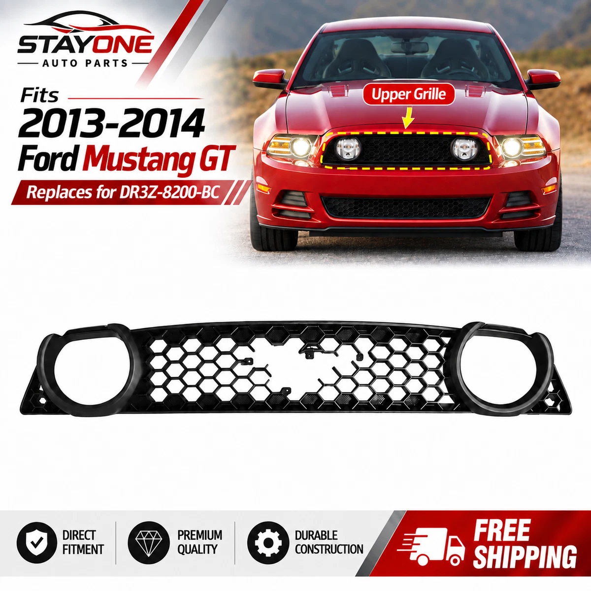 Grilles for Ford Mustang for sale | eBay Grilles for Ford Mustang for sale | eBay