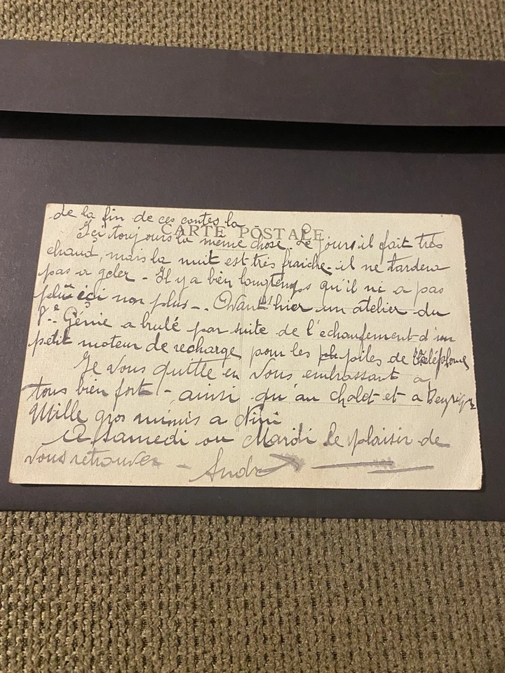 Carte Postale Camp De La Courtine. Manœuvres Sur Le Lac Du Gratadour - Photo 2/2