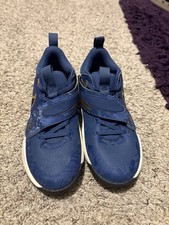 Nike Team Hustle D11 Youth Mystic Navy/Black/Gold Size 3.5Y