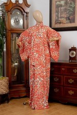 DEAR VANILLA JAPANESE KIMONO WOMEN'S ROBE GOWN AUTHENTIC MADE IN JAPAN VINTAGE