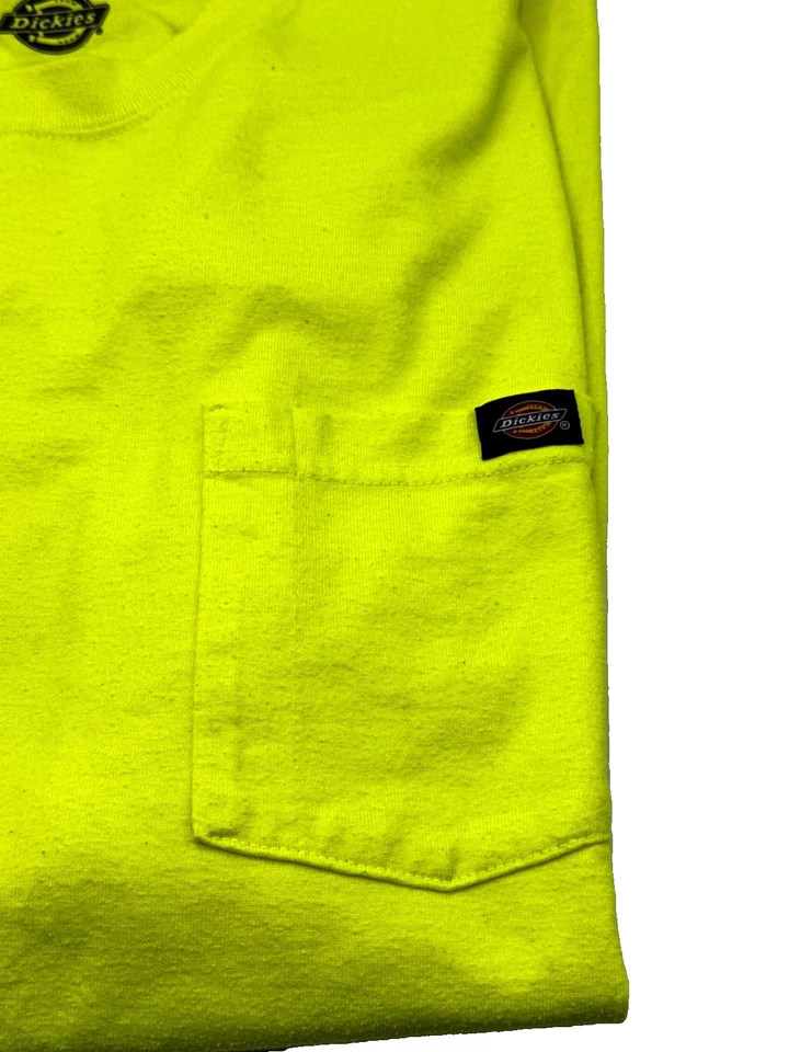 Lote de 3 Camisas Dickies Amarillas Fluorescentes Manga Larga - Talla L - 2 Temp-IQ y 1 Foto 4 de 4