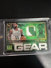 2024-25 Panini Silhouette Basketball NBA Gear Kyrie Irving Game Worn /10 Celtics