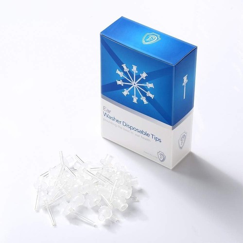 60 Pack Disposable Tips for Ear Washer, Replacement Washer Tips-... - Picture 6 of 6