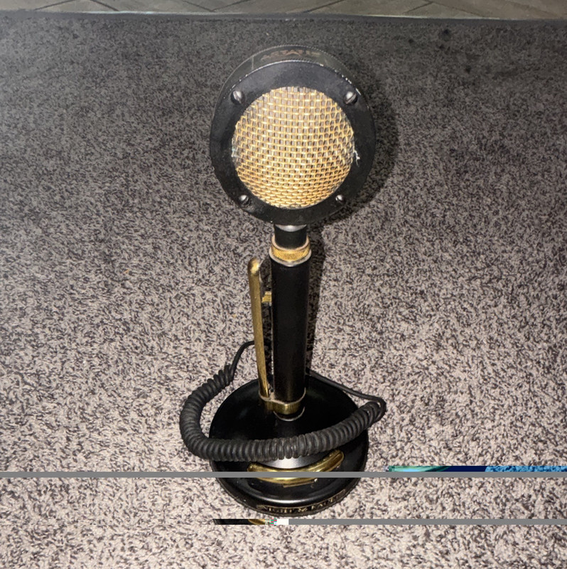 Tested working Night Eagle Desktop CB Radio Microphone Stand 4-Pin