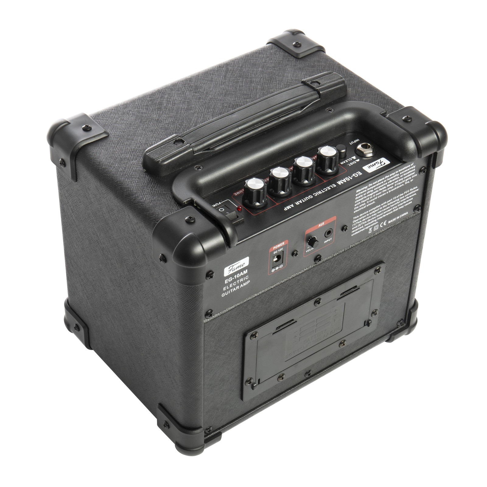 EG-10AM 10W Chitarra Elettrica Amplificatore Combo Compatto 2 Bande Controllo Suono Distorsione foto 2
