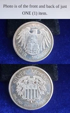 Monark Silver Eagle 1 Troy Oz .999 Fine Silver Round