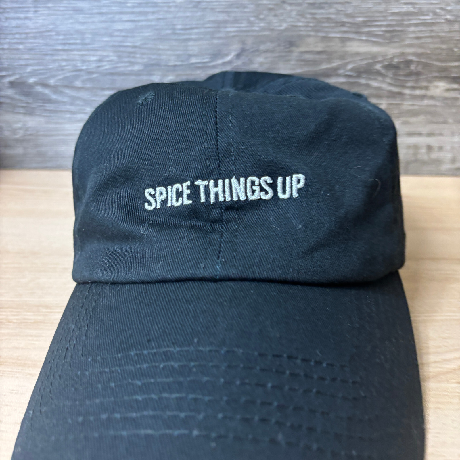 Bacardi Hat Cap Strap Back Black Spice Things Up Adjustable