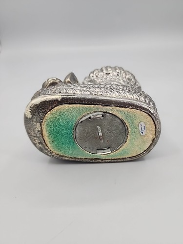 Vintage Silver Plated Baby Shoe Bootie Bank No. 9515 By Leonard - Bild 4 von 5