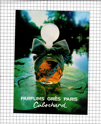 Cabochard Gres Paris  VINTAGE ADVERT - 1980