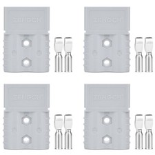 120Amp 2 Gauge Battery Cable Quick Connect/Disconnect Connector Plug Kit for ...