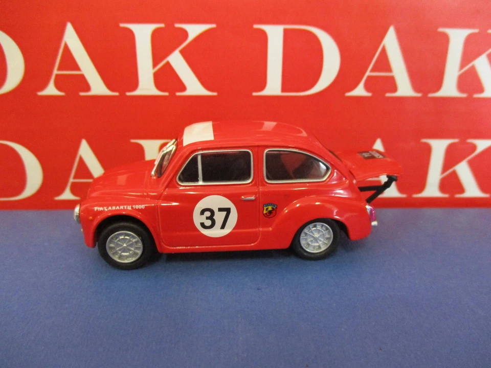 Die cast 1/43 Modellino Auto Fiat Abarth 1000 N37 1967 M. Juncosa by Solido - Immagine 2 di 4