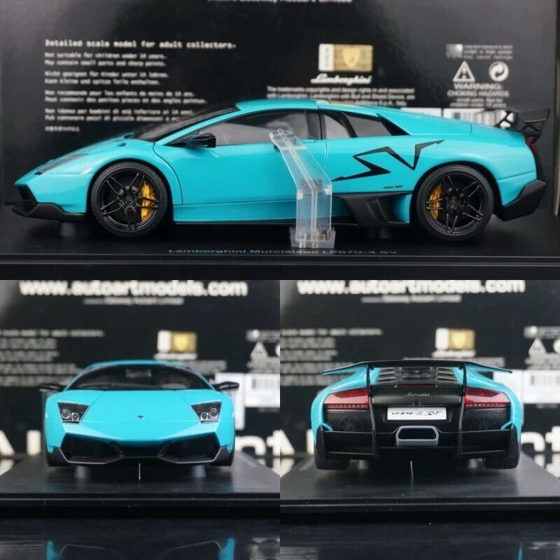 RARE* 1/18 AUTOart Lamborghini Murcielago LP670-4 SV RARE* 1/18 AUTOart Lamborghini Murcielago LP670-4 SV