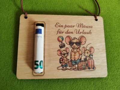 Geldgeschenk Urlaub Geldgeschenk Reise Urlaubsgeld Geld zum Urlaub schenken