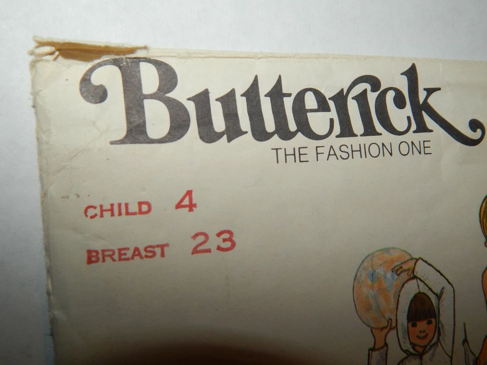 Butterick 6676 Swimsuit Jumpsuit Sewing Pattern Girls 4 4T Cut VTG Bathing Suit - Image 2 of 4