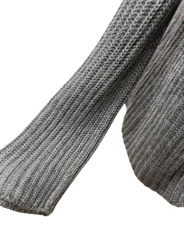 Joseph Size M 75% Pure NEW WOOL 20% Mohair Thick Cardigan Gray Wool - Picture 9 of 9