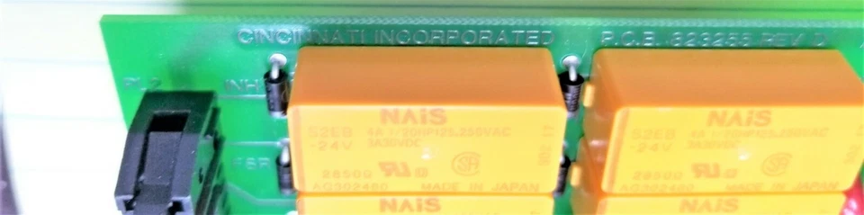 CINCINATTI PCB 82355 REV D / 82356 REV C BACK GAGE INTERFACE BOARD [D1S2] #21 - Image 3 of 4