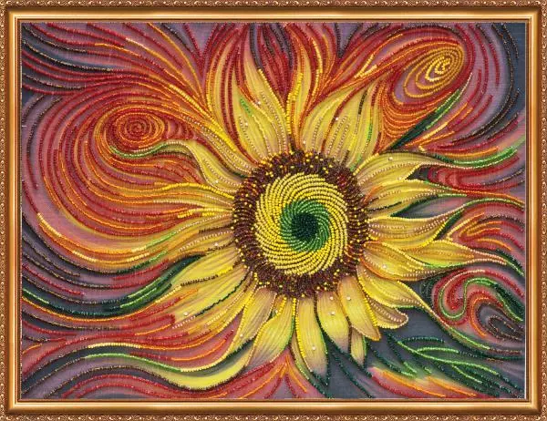 Bead art 2024 on canvas
