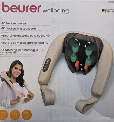 Beurer MG 153 - 4D Nacken-Massagegerät handsimulierende Knet-Massage NEU & OVP