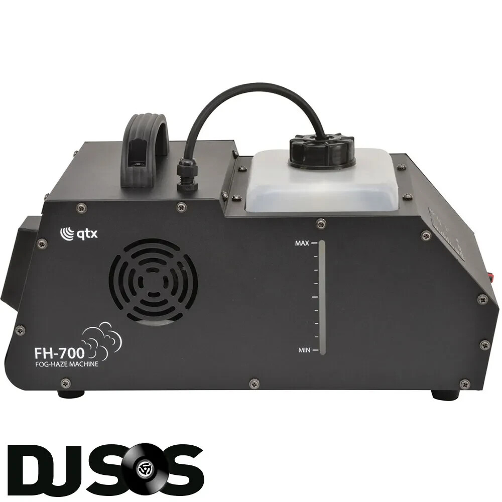 QTX FH-700 Fog-Haze Machine 700W Smoke Hazer + Timer Remote 6,000 cuft/min