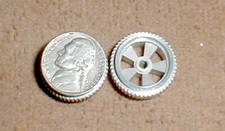 1 ONLY  Deep Rear 5 Spoke Wheel Gar-Vic 5:40 thread 1/8" axle slot car NOS 218