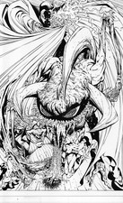 Spawn Violator Print (NM) Black White/ Comic ...