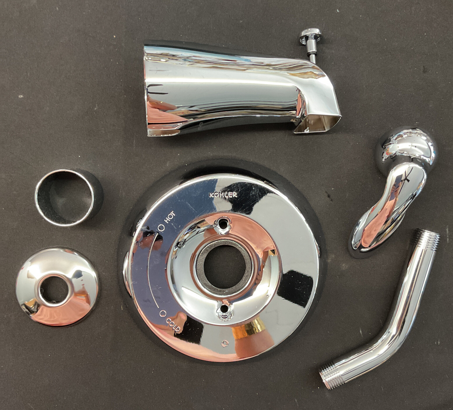 Kohler Coralais Shower and Tub Trim LESS SHOWERHEAD in Chrome PLS15601